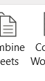 Combine Sheets Icon