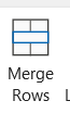 Merge Rows Icon